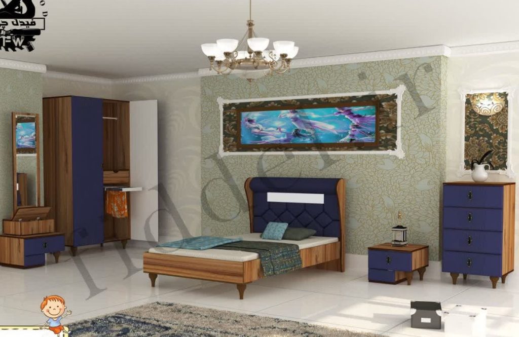 سرویس خواب دو نفره ویکتوریا.